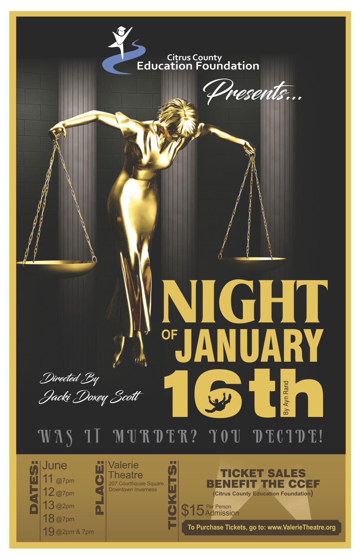Night of Jan. 16 Playbill